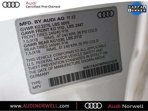 2023 Audi A4 allroad 45 Premium