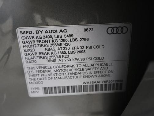 2023 Audi Q5 45 S line Premium Plus