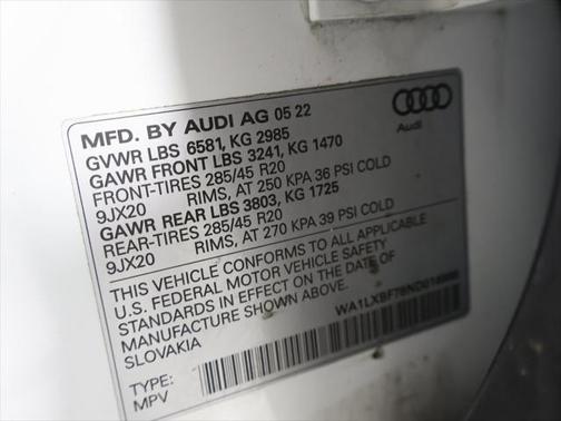 2022 Audi Q7 55 Premium Plus