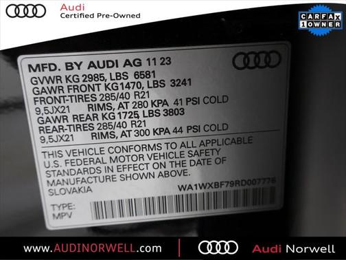 2024 Audi Q7 55 Prestige