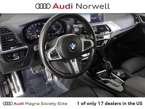 Black Sapphire Metallic 2021 BMW X3 M40i