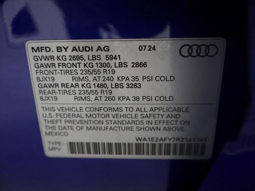 2024 Audi Q5 e 55 S line Premium Plus