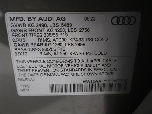 2023 Audi Q5 45 S line Premium Plus
