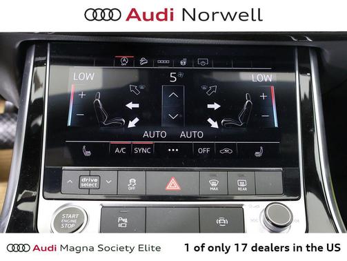Glacier White Metallic 2026 Audi Q7 45 Premium