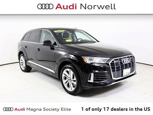 Mythos Black Metallic 2023 Audi Q7 55 Premium Plus