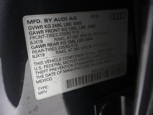 2025 Audi Q5 Premium Plus TFSI quattro S tronic