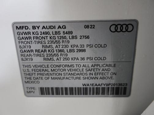 2023 Audi Q5 45 S line Premium Plus