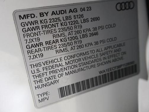 2023 Audi Q3 45 S line Premium Plus