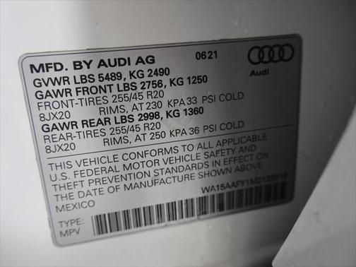 2021 Audi Q5 45 Premium Plus