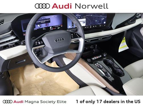 Glacier White Metallic 2026 Audi A5 Premium Plus TFSI quattro S tronic