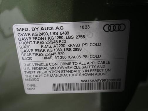 2024 Audi Q5 45 S line Premium Plus