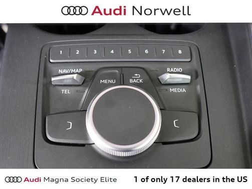 Moonlight Blue Metallic 2017 Audi A4 2.0T Premium Plus