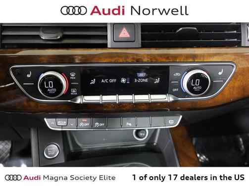 Moonlight Blue Metallic 2017 Audi A4 2.0T Premium Plus