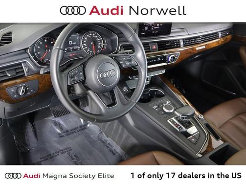 Moonlight Blue Metallic 2017 Audi A4 2.0T Premium Plus