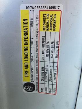 2011 Chevrolet Express 2500 Work Van