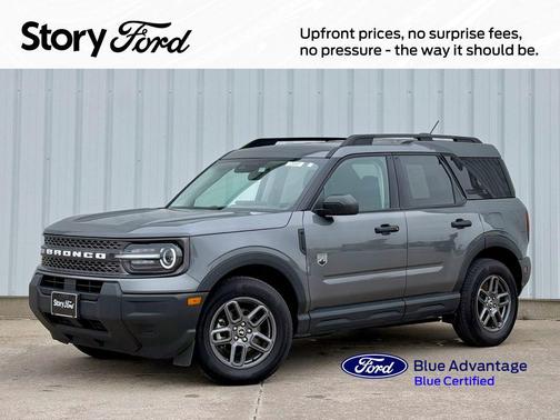 Carbonized Gray Metallic 2025 Ford Bronco Sport Big Bend