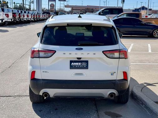 Star White Metallic Tri-Coat 2020 Ford Escape SEL