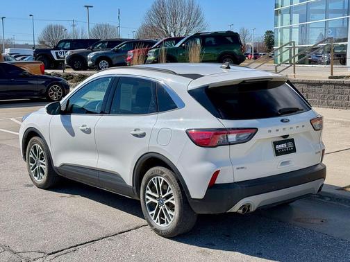 Star White Metallic Tri-Coat 2020 Ford Escape SEL