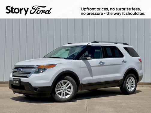 White 2014 Ford Explorer XLT