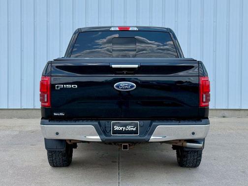 Shadow Black 2017 Ford F-150 Lariat