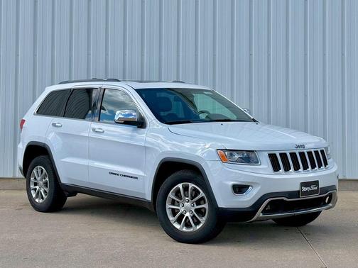 Bright White Clearcoat 2015 Jeep Grand Cherokee Limited
