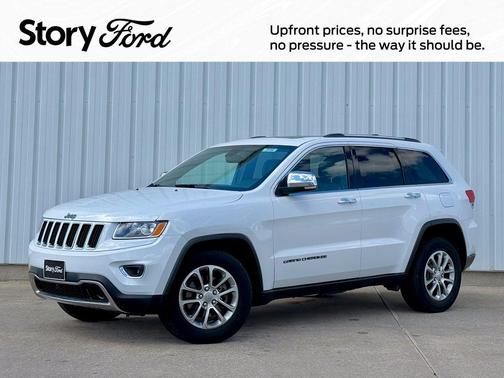 Bright White Clearcoat 2015 Jeep Grand Cherokee Limited