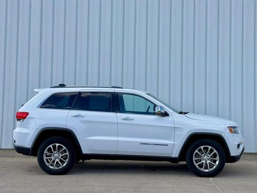 Bright White Clearcoat 2015 Jeep Grand Cherokee Limited