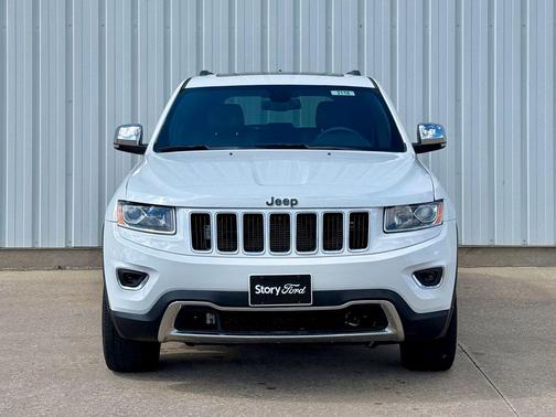 Bright White Clearcoat 2015 Jeep Grand Cherokee Limited