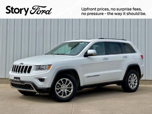 Bright White Clearcoat 2015 Jeep Grand Cherokee Limited