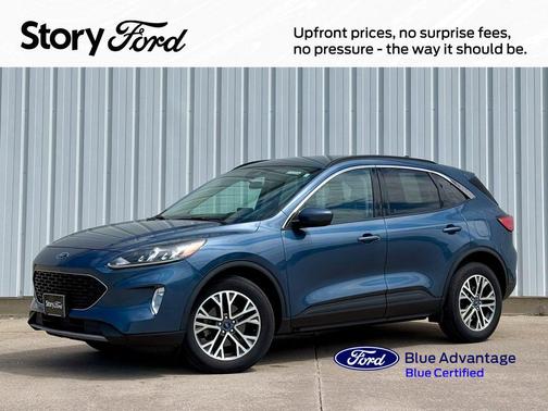Blue Metallic 2020 Ford Escape SEL