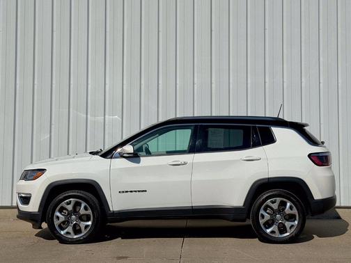 White Clearcoat 2020 Jeep Compass Limited