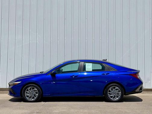 Intense Blue 2025 Hyundai ELANTRA HEV Blue