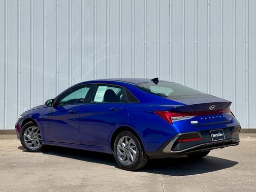 Intense Blue 2025 Hyundai ELANTRA HEV Blue