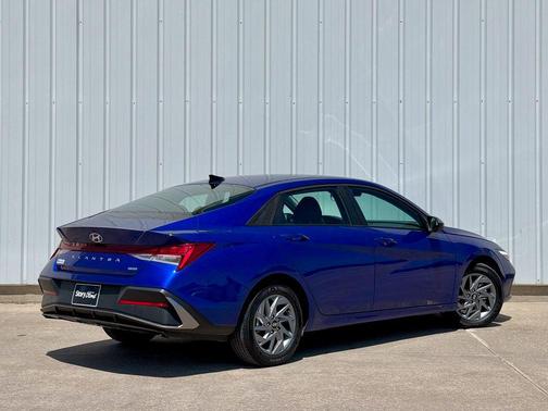 Intense Blue 2025 Hyundai ELANTRA HEV Blue
