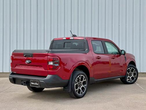 Ruby Red Metallic Tinted Clearcoat 2025 Ford Maverick Lariat