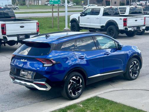 Sapphire Blue 2023 Kia Sportage SX-Prestige