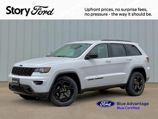 Bright White Clearcoat 2020 Jeep Grand Cherokee Upland