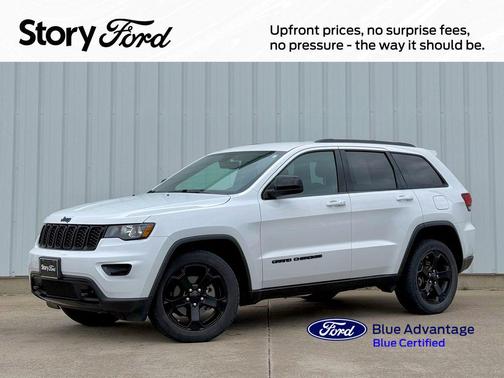 Bright White Clearcoat 2020 Jeep Grand Cherokee Upland
