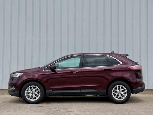 Burgundy Velvet Metallic Tinted Clearcoat 2021 Ford Edge SEL