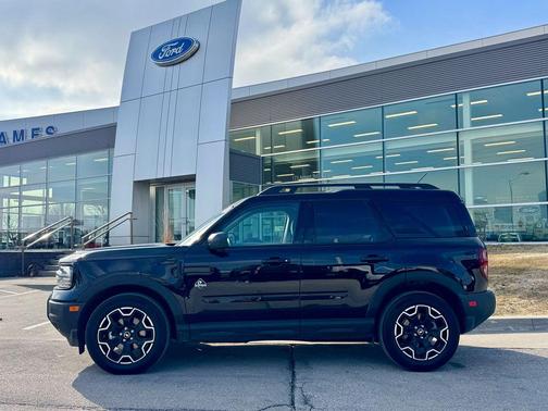 Shadow Black 2025 Ford Bronco Sport Outer Banks