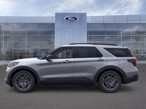 Gray 2026 Ford Explorer ST-Line