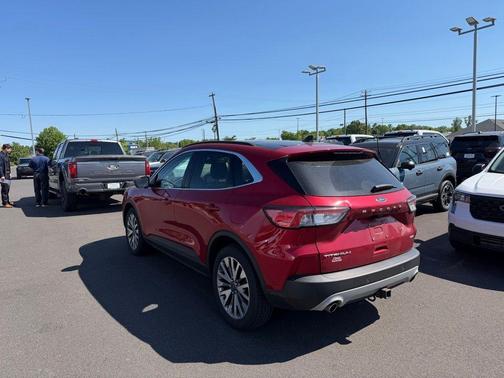 Red Metallic 2020 Ford Escape Titanium