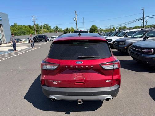 Red Metallic 2020 Ford Escape Titanium