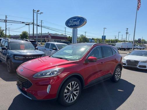 Red Metallic 2020 Ford Escape Titanium