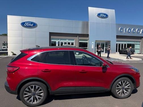 Red Metallic 2020 Ford Escape Titanium