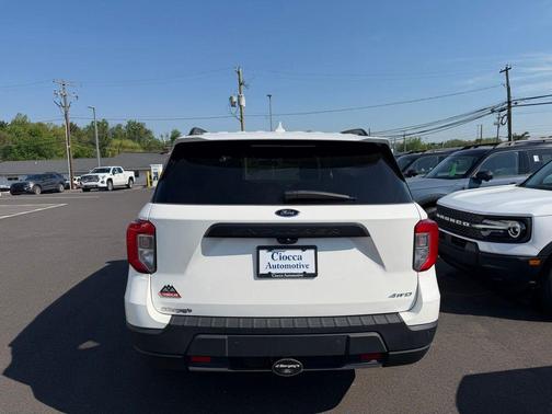 White Metallic 2022 Ford Explorer Timberline