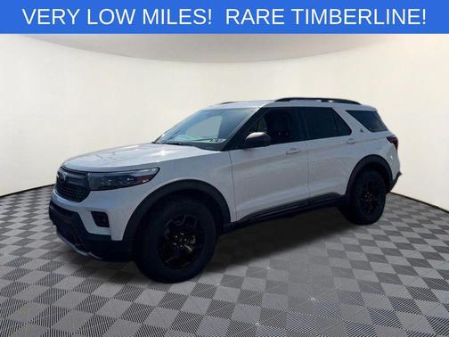 White Metallic 2022 Ford Explorer Timberline