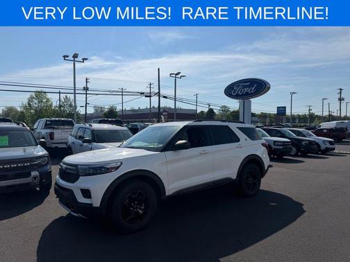 White Metallic 2022 Ford Explorer Timberline