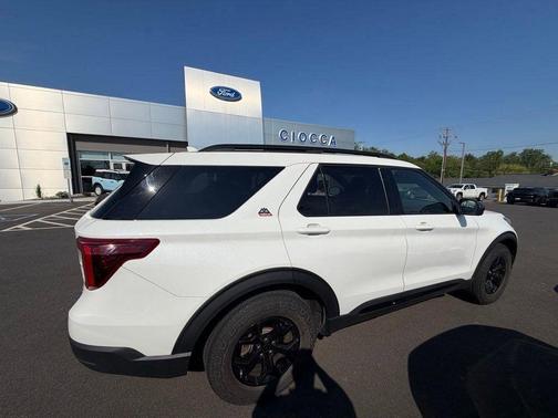 White Metallic 2022 Ford Explorer Timberline