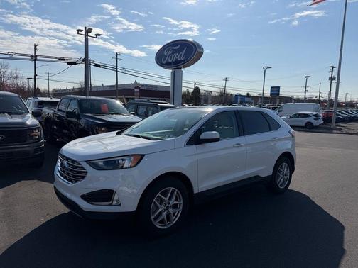 Oxford White 2022 Ford Edge SEL